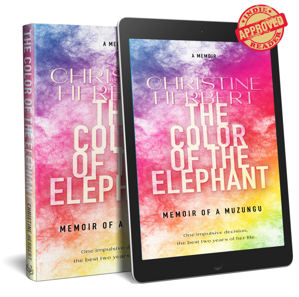 Book cover for "The Color of the Elephant"